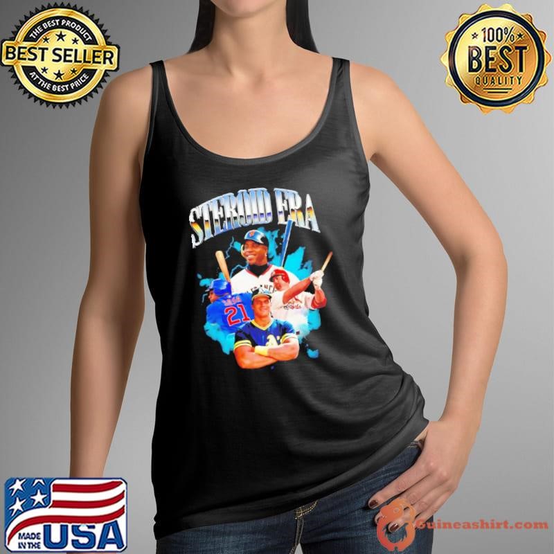 Steroid Era baseball player shirt