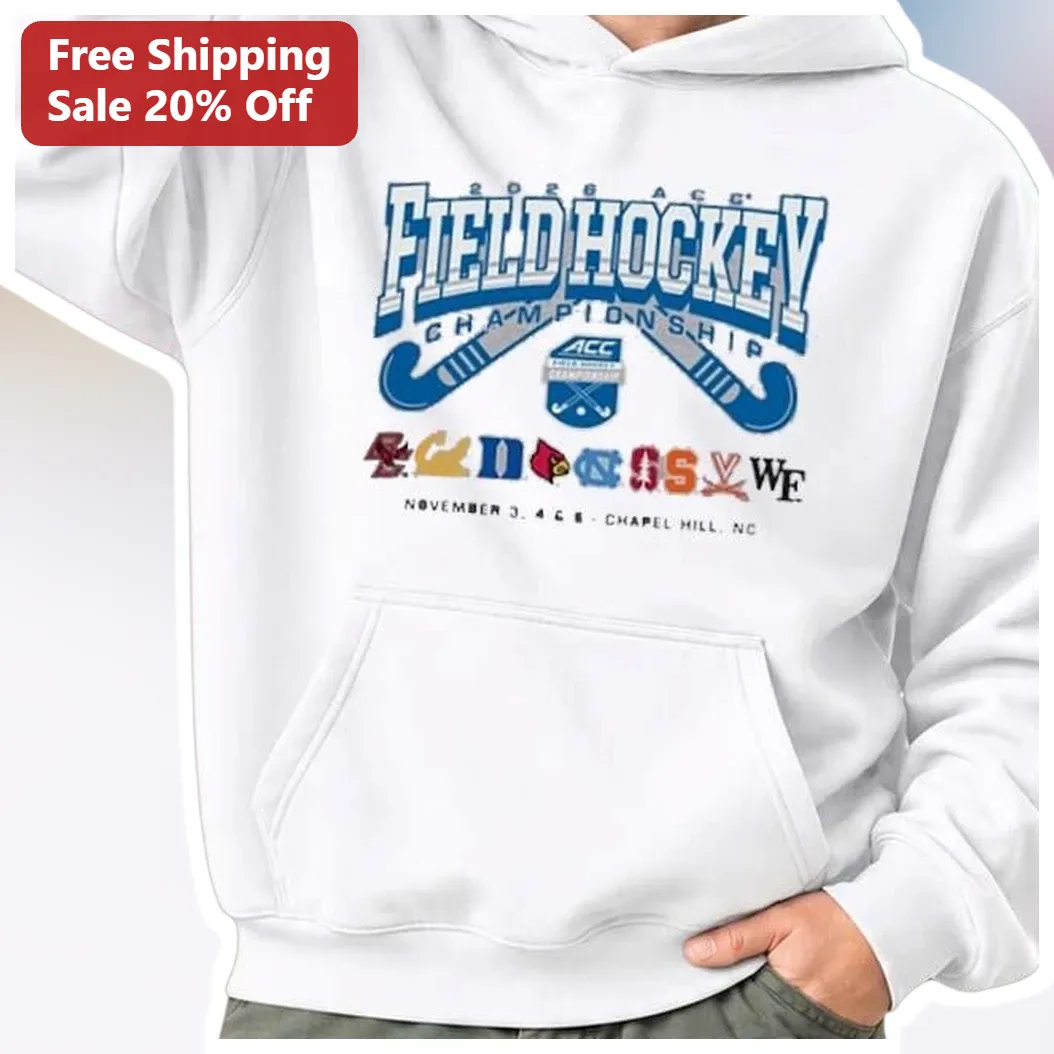 2026 ACC Field Hockey Championship Hoodie Varsity Style College Team Fan Apparel