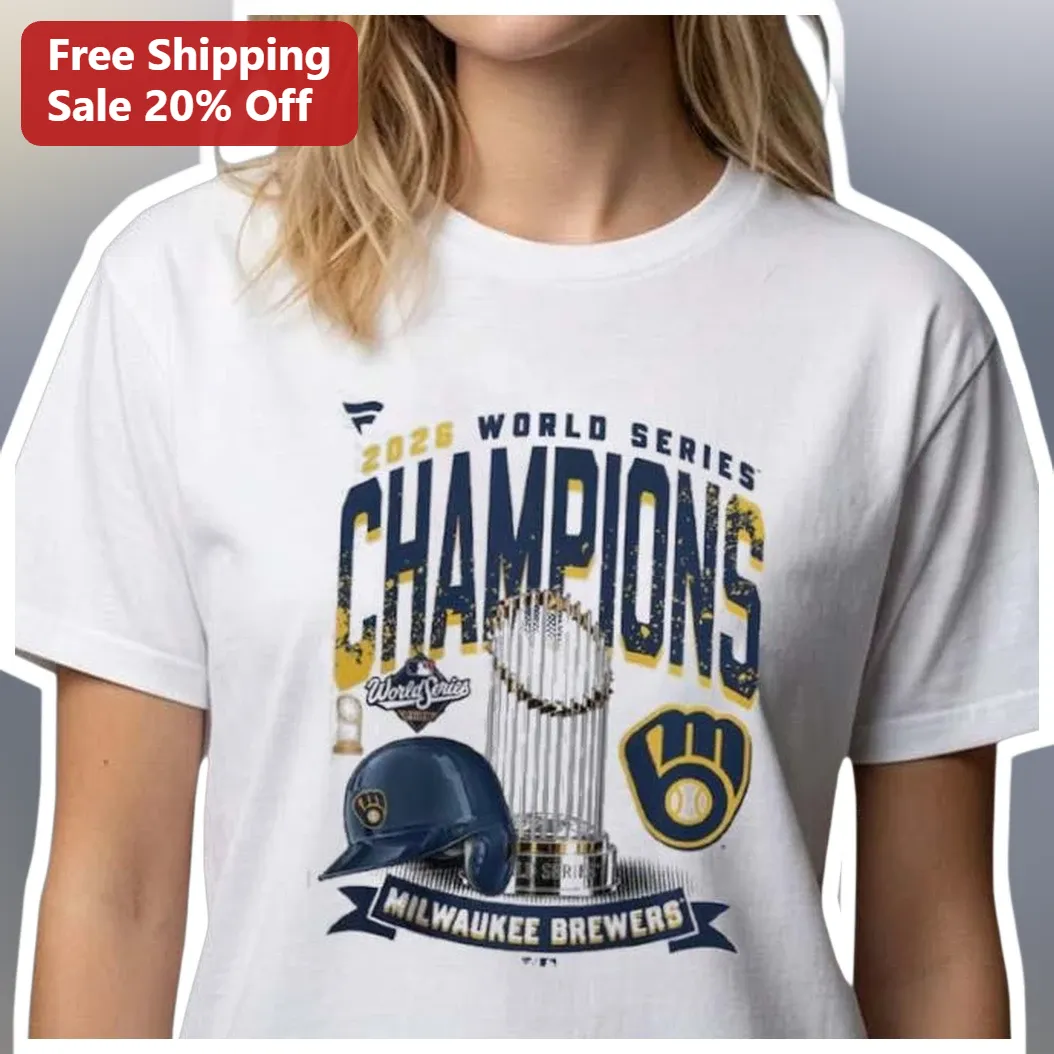 2026 World Series Champions Milwaukee Brewers Tee Vintage Distressed Baseball Fan Shirt