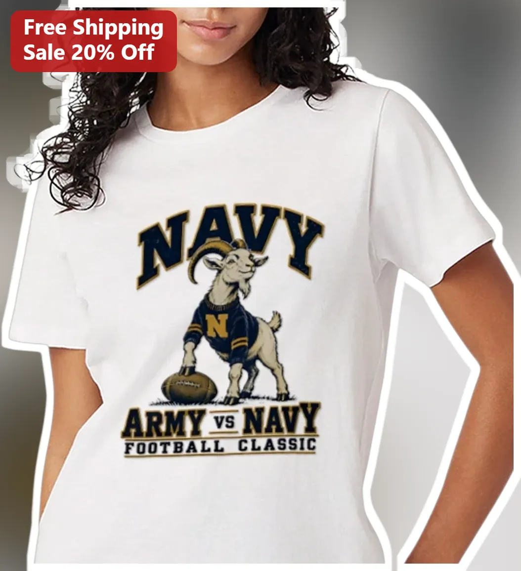 Army vs Navy Football Classic Tee Vintage Collegiate Rivalry Shirt for Game Day Fans