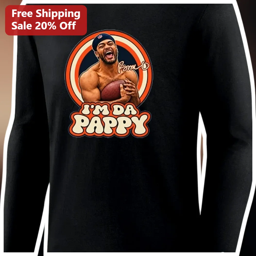 I'M DA PAPPY Long Sleeve Tee Life Movie Bernie Mac Jangle Leg Quote Gift available at our Miami, Florida warehouse