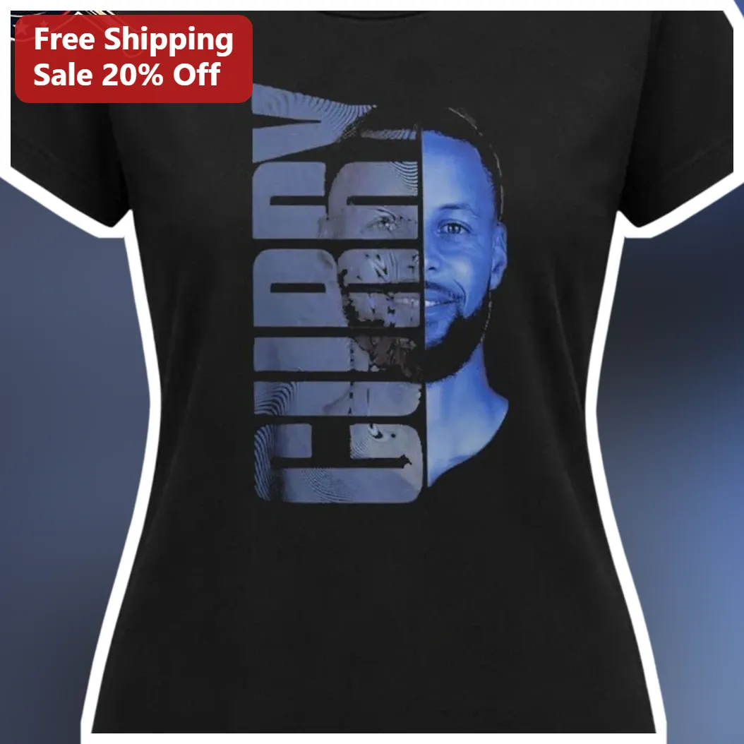 Stephen Curry Graphic Tee Black Pop Art Portrait Basketball Fan Gift