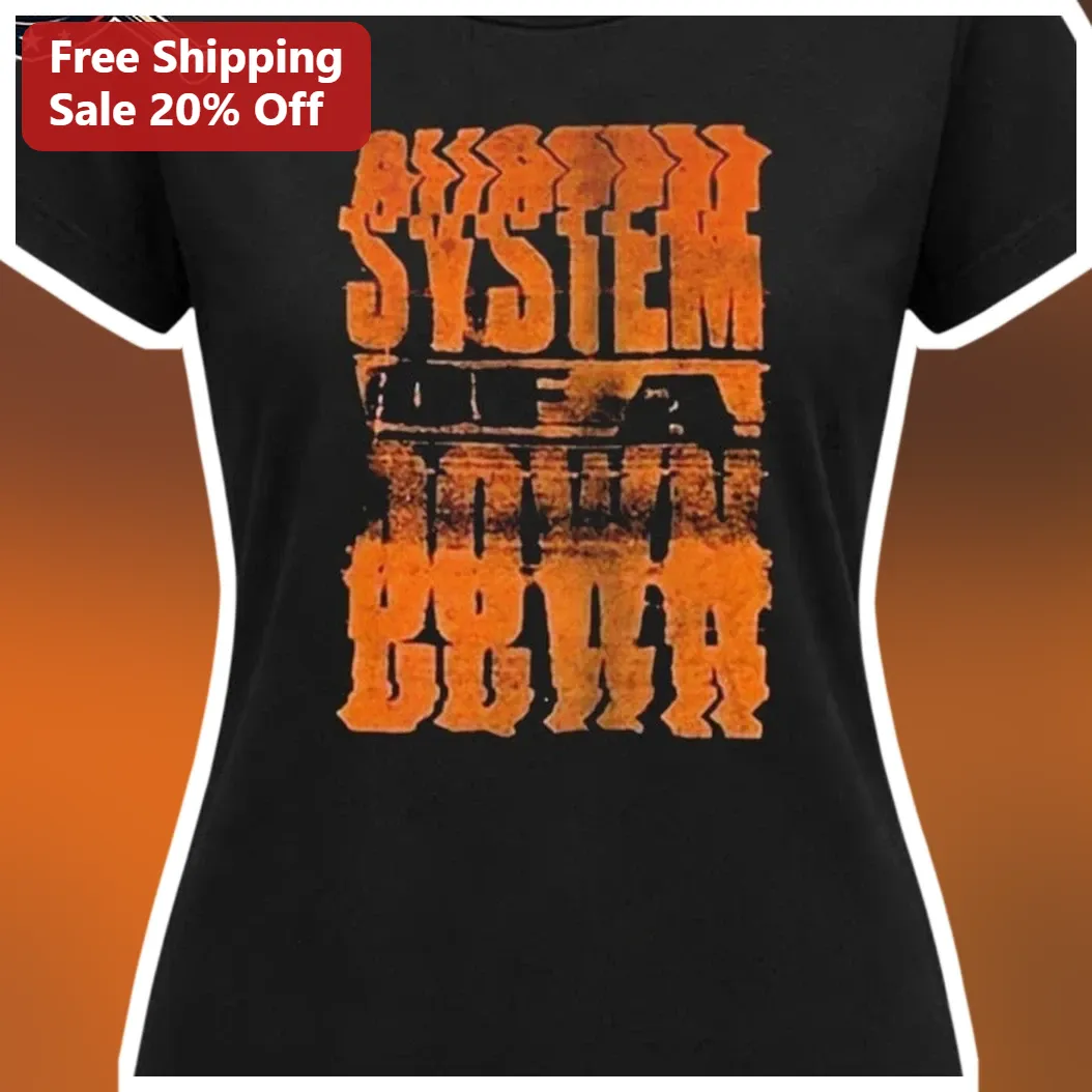 System of a Down Tee Distressed Grunge Graphic Shirt for Rock Metal Fans available at our Miami, Florida warehouse