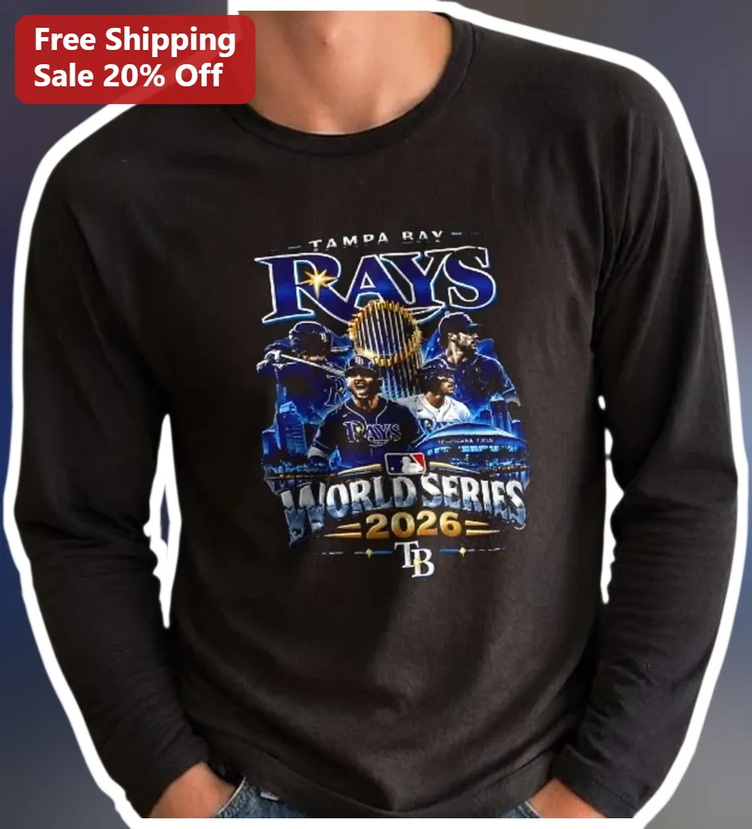 Tampa Bay Rays World Series 2026 Long Sleeve Tee
