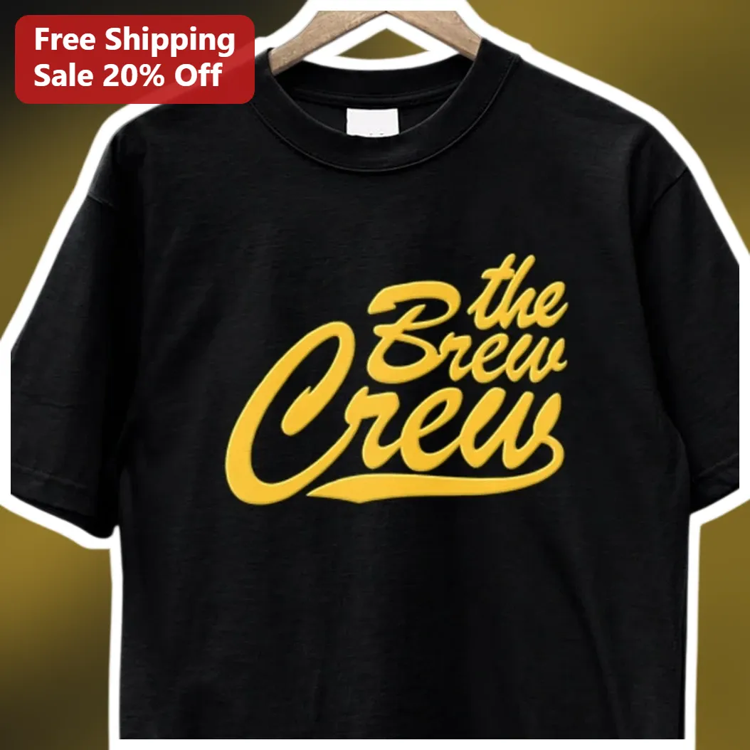 The Brew Crew Tee Retro Vintage Beer Lover Gift Shirt for Brewery Staff Bachelor Party available at our Miami, Florida warehouse
