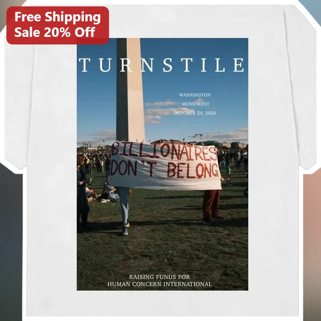 Turnstile Billionaires Don't Belong Long Sleeve Tee Hardcore Punk Band Merch Gift
