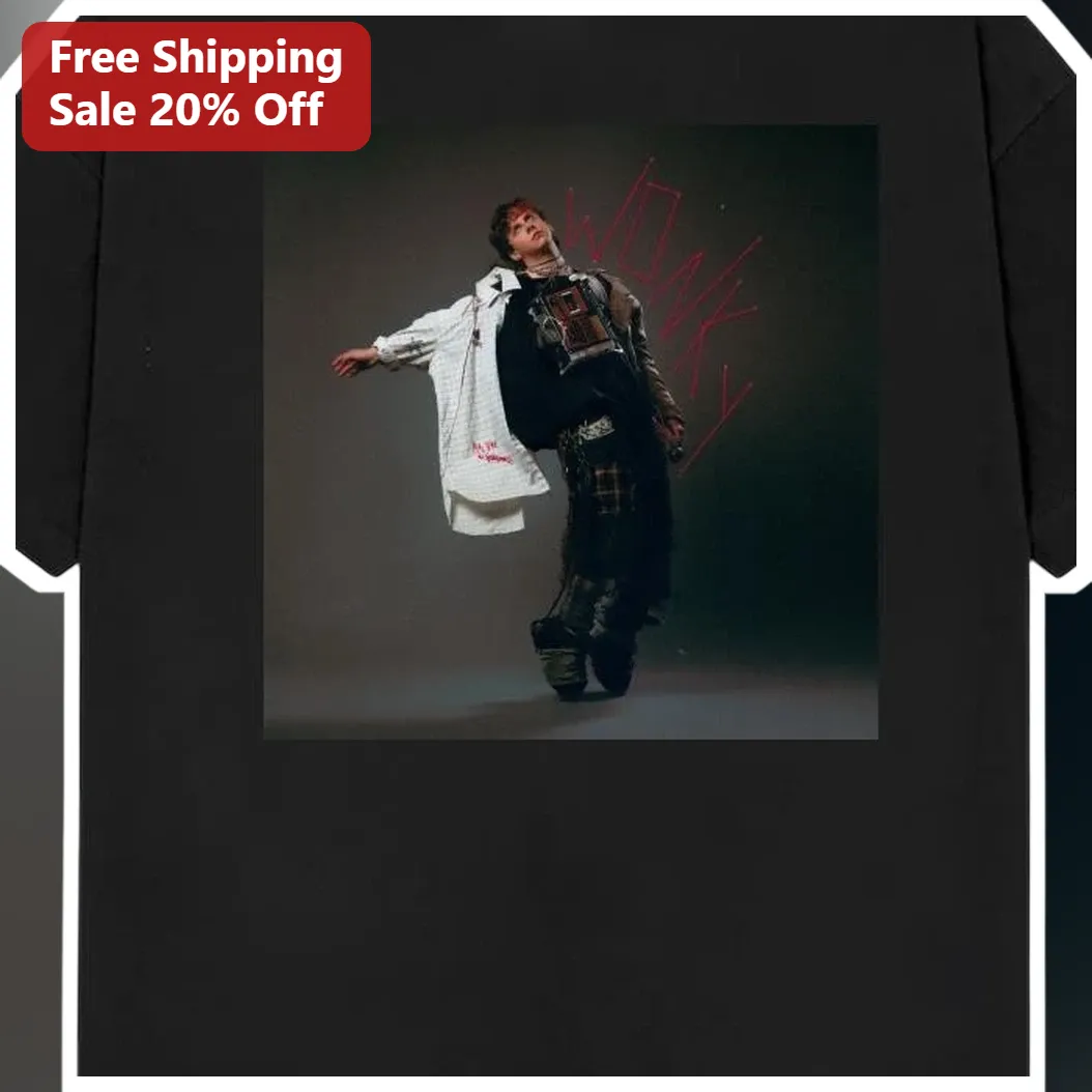 WONKY Charlie Putnam Long Sleeve Tee Alt Pop Music Fan Gift available at our Miami, Florida warehouse