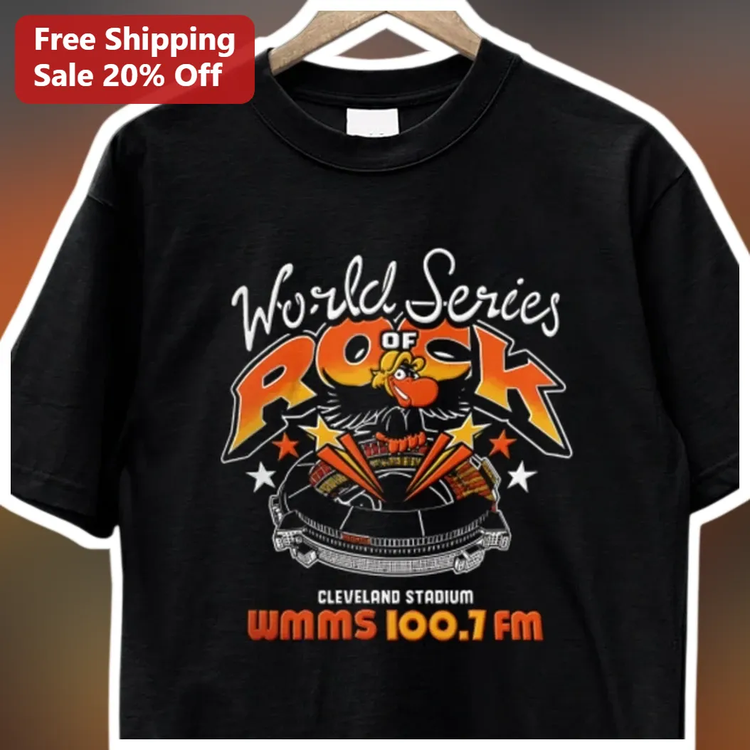 World Series of Rock Cleveland Stadium WMMS 100.7 FM Vintage Concert Tee